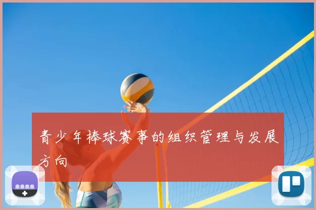 青少年棒球赛事的组织管理与发展方向