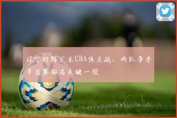 辽宁对阵广东CBA焦点战，两队争夺季后赛排名关键一役