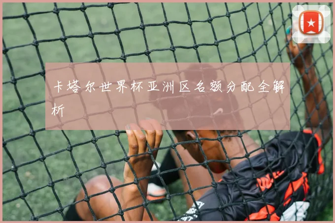 卡塔尔世界杯亚洲区名额分配全解析